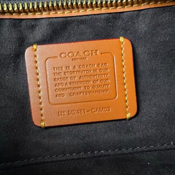 Coach CAM03 Retro Style Carryall Bag, size: 34*11 cm - Picture 9 of 9